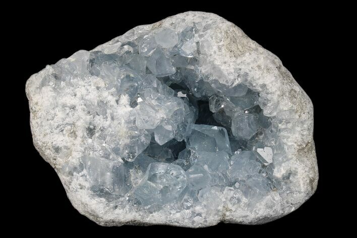 Sky Blue Celestine (Celestite) Crystal Cluster - Madagascar #173076